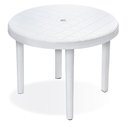 Ver imagem 2 de Mesa Plástica Desmontável Redonda ARQPLAST Branca