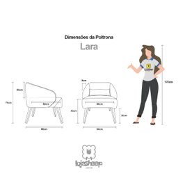 Poltrona Decorativa Lara Pés de Madeira Veludo Terracota - Sheep Estofados - Terracota - 5