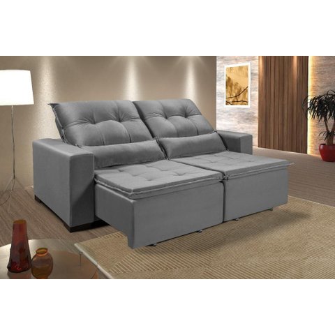 Sofá Retrátil Reclinável Chicago 2 Lugares