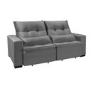 Ver imagem 2 de Sofá Retrátil Reclinável Chicago 2 Lugares