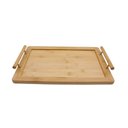 Ver imagem 1 de Bandeja de Bambu Oikos com Alça 35cm Retangular
