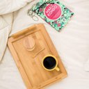 Ver imagem 2 de Bandeja de Bambu Oikos com Alça 35cm Retangular