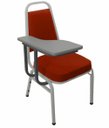 Ver imagem 1 de Cadeira Universitária Empilhável Linha Hotel Plus Vermelho