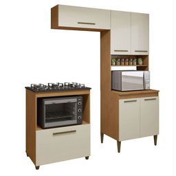 Cozinha Completa Blumenau 6 Portas Kaiki Móveis - 2