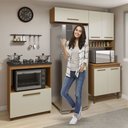 Ver imagem 5 de Cozinha Completa Blumenau 6 Portas Kaiki Móveis