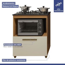 Cozinha Completa Blumenau 6 Portas Kaiki Móveis - 7