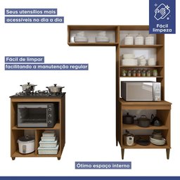 Cozinha Completa Blumenau 6 Portas Kaiki Móveis - 11