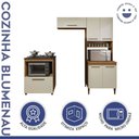 Ver imagem 6 de Cozinha Completa Blumenau 6 Portas Kaiki Móveis
