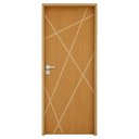 Ver imagem 1 de Porta Agatha 72x210 Fechadura Wc Cromado Lado Esquerdo