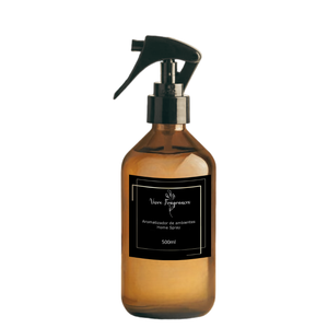 Aromatizador de ambientes Home Spray vidro âmbar 500ml - Fragrância: Any