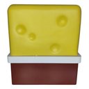 Ver imagem 5 de Mesa de Cabeceira Infantil Tema Bob Esponja Calça Quadrada - Amarelo