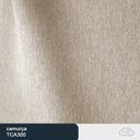 Ver imagem 3 de Sofá 3 Lugares 244cm Pugle Linho Camurça Bege - Sallar Home