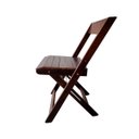 Ver imagem 2 de Kit 4 Cadeiras Dobráveis de Madeira Eucalipto Natural: Imbuia