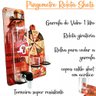 Pingometro Rústico com Jogo de Roleta Drinks Shot Decor - 4
