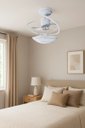 Ver imagem 3 de Ventilador de Teto Treviso Bali Branco com Chave de Parede Bivolt