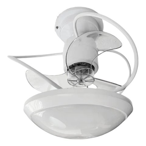 Ventilador de Teto Treviso Bali Branco com Chave de Parede Bivolt
