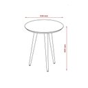 Ver imagem 4 de Mesa de Apoio Luna Preto Acetinado Patrimar