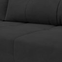 Ver imagem 4 de Sofá de Canto 8 Lugares com Chaise 2,71m Industrial Suede Ipanema Cinza