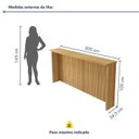 Ver imagem 5 de Cozinha Completa 7 Peças com Ilha Simone Mendes