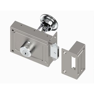 Fech. Sobrepor Lingueta Asa de Avião Portão de Correr - 0339