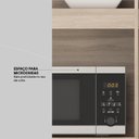Ver imagem 6 de Armario de Cozinha 6 Portas 2 Gavetas Harmonia Cinza/Avena Touch/Grafito