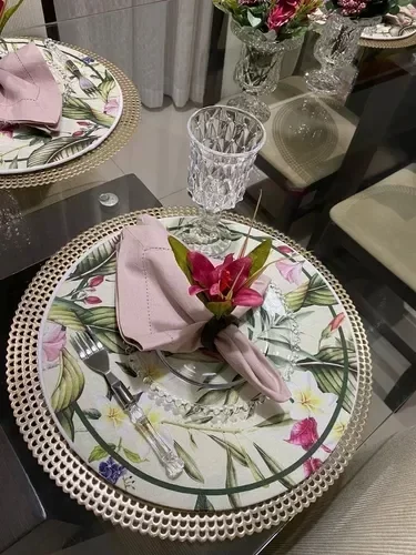 6 CAPA SOUSPLAT ORQUIDEA PERSONALIZADA - 1