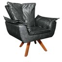 Ver imagem 5 de Kit 02 Poltronas Giratória Opala Preto