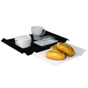 Ver imagem 6 de Kit 12 Bandejas Servir 45x29cm Restaurante Hotel Self Service Fast Food Cozy Coza