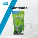 Ver imagem 4 de Torneira Lavatório Abs Gitarório Bica Alta Pacific 1190903 Viqua Branco / Cromado