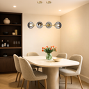 Ver imagem 3 de Lustre Pendente 4 Globos 90cm X 88cm Jabuticaba Dourada Luminária Teto Gimpo Kjdd-e-544-gold-smoky-4