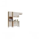Ver imagem 2 de Kit Cozinha Juma 7 Portas 2 Gavetas MDP 210cm Off White Aramóveis