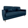 Sofá Cama Emilia Veludo Azul E433 - Matrix - 2