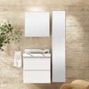 Ver imagem 1 de Lavatório em Porcelanato 60cm para Cuba de Apoio Lavatórios Yescasa