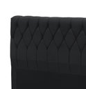 Ver imagem 2 de Cabeceira Viena Plus Casal 1400mm Suede Negro - Simbal