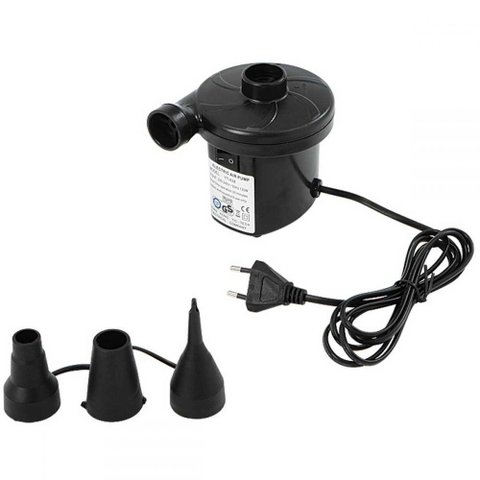 INFLADOR BOMBA AR ELETRICO COLCHAO INFLAVEL PISCINA BEXIGA BALOES SOPRADOR MAQUINA ENCHER