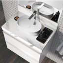 Ver imagem 2 de Lavatório em Porcelanato 80cm para Cuba de Apoio