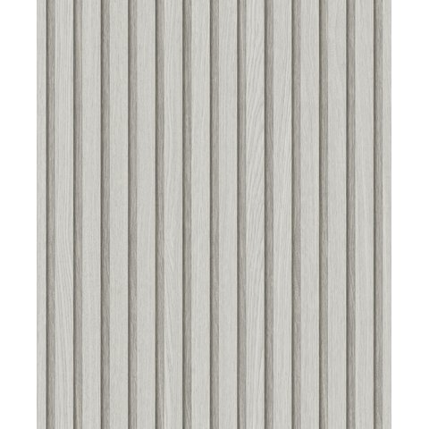 Papel de Parede Seven Madeira Painel Ripado Cinza