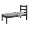 Cama de Solteiro Madeira Maciça para Colchão 78-88x188cm Multimóveis - 5