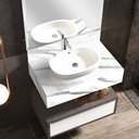 Ver imagem 4 de Bancada em Porcelanato 60cm Max para Cuba de Apoio Yescasa