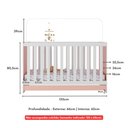 Ver imagem 7 de Berço 3 em 1 para Colchão 130 x 60cm Doce de Leite Multimóveis MP0527R
