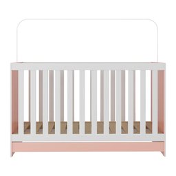 Berço 3 em 1 para Colchão 130 X 60cm Doce de Leite Multimóveis Mp0527r - 6
