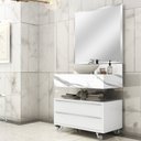 Ver imagem 1 de Bancada em Porcelanato 80cm para Cuba de Apoio Max Yescasa