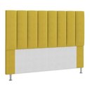 Ver imagem 1 de Cabeceira King Estofada Cancun Amarelo - M&F Decor