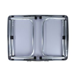 Mesa Dobrável Alumínio Compacta 80x45 Cm Vira Maleta C/ Alça - 4