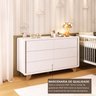 Cômoda Infantil 6 Gavetas 100% Mdf Premium Mabel - 6