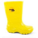 Ver imagem 3 de Bota Infantil Amarela PVC com Forro Tam. 22/23 Vonder