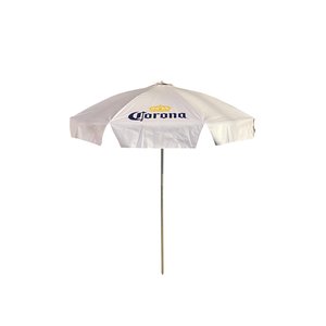 Guarda-sol Branco Crna 1,60 Ø com Abas - 100% Alumínio - Praia Pesca Piscina