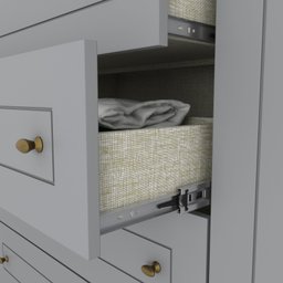 Guarda Roupa Casal 6 Portas 4 Gavetas Americano  - 5
