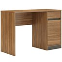 Ver imagem 3 de Mesa Para Computador Escrivaninha Office 1 Porta 1Gaveta Morada D02 Amendola/Grafito - Mpozenato