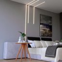 Ver imagem 7 de Perfil de Sobrepor 1,7x0,7 Branco 1 Metro Alumínio e Acrílico para Fita de Led Instalação Interna